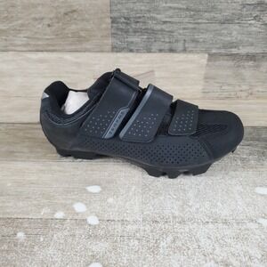 Serfas Singletrack MTB 3 Strap Womens Cycling Shoes Sz 5 Black Low Top Round Toe